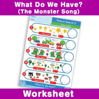 What-Do-What Do We Have? (The Monster Song) Worksheet - Picture Search 2-Have_Picture-Search-2