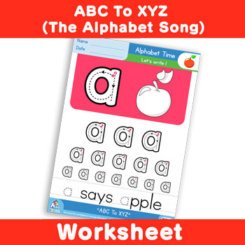 ABC To XYZ (The Alphabet Song) - Lowercase a