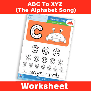 ABC To XYZ (The Alphabet Song) - Lowercase c