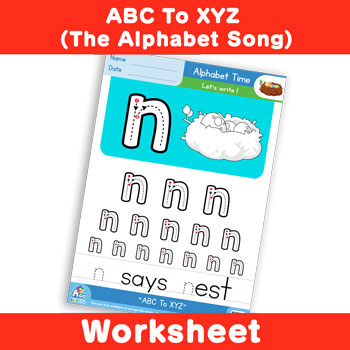ABC To XYZ (The Alphabet Song) - Lowercase n