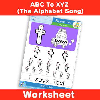 ABC To XYZ (The Alphabet Song) - Lowercase t