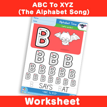 ABC To XYZ (The Alphabet Song) - Uppercase B