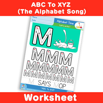 ABC To XYZ (The Alphabet Song) - Uppercase M