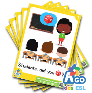 Did You Do Your Homework? ESL Educational Flashcards