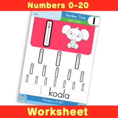 Free Number Writing Practice Worksheet 1