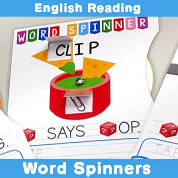 English Reading Word Spinner ~IP
