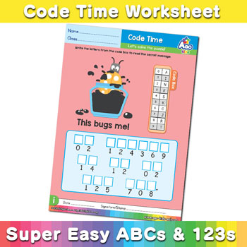 Alphabet ABC decoder worksheet i