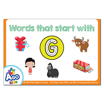 FREE Flashcards that start with the letter G