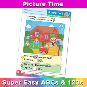 Picture Time ---Super-Easy-ABCs-and-123s