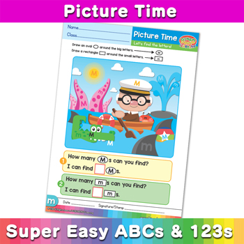 Picture Time ---Super-Easy-ABCs-and-123s