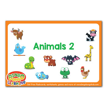 animals flashcards set 2