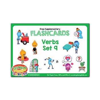 Free ESL flashcards verbs