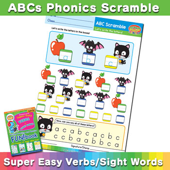 Free Phonics Scramble Worksheet