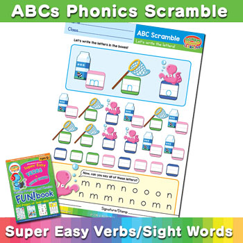 Free Phonics Scramble Worksheet