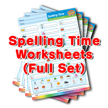 vocab spelling time esl worksheet pack 18 worksheets bingobongo