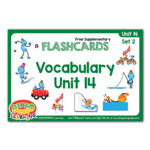 Free Activity Vocabulary Flashcards | Verbs & Sight Words FUN