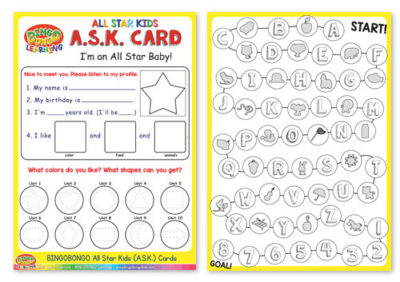 Baby Profile Card A.S.K.