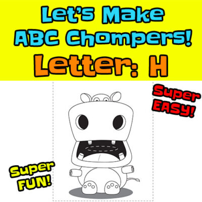 abc chompers thumbs letter H