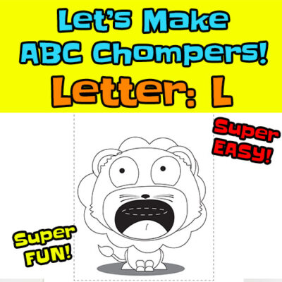 abc chompers thumbs letter L