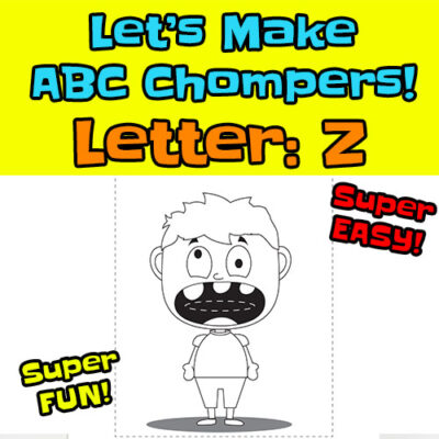 abc chompers thumbs letter Z