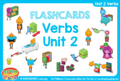 Free Verbs Flashcards FUNbook3 2