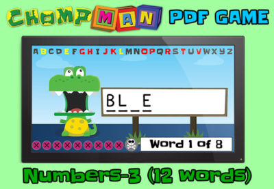 ChompMAN 23 Numbers 3 Thumbnail