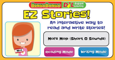 EZ Interactive Story Puzzles 08 Mols Mop Short O Sound Thumbnail