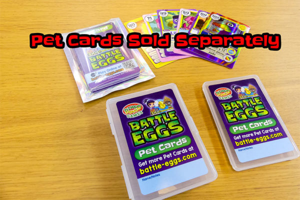 Battle Eggs Pet Card Case large small 1