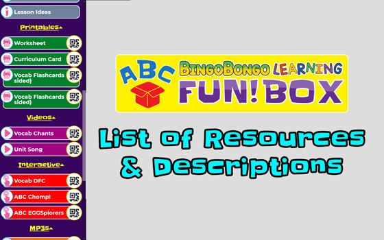 ABC FUN!box Tutorials and User Guide