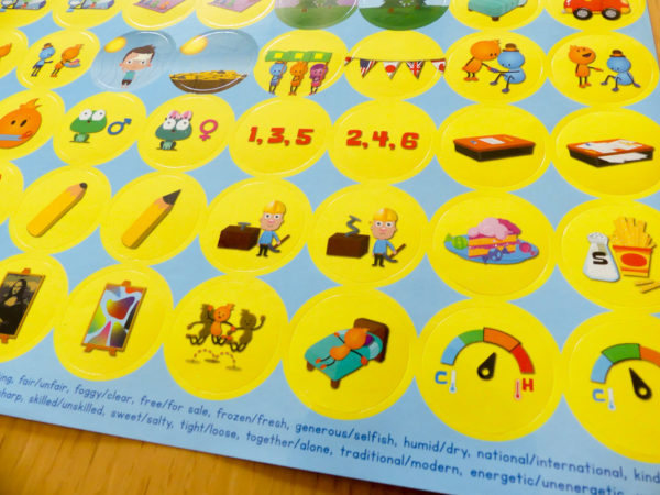 efl esl stickers adjectives 2 zoom