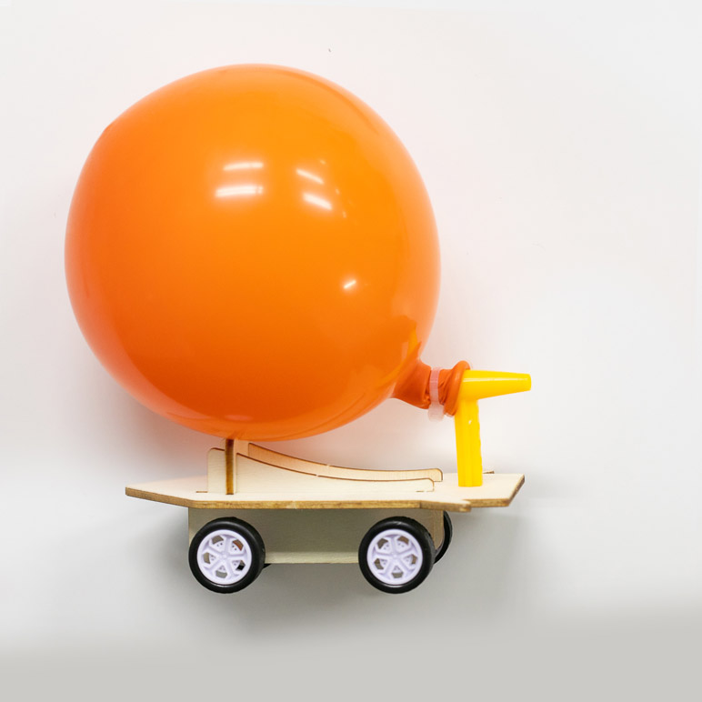 Balloon Car EFL ESL STEAM Craft Kits for Kids