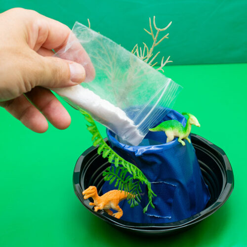 erupting volcano STEAM kit2