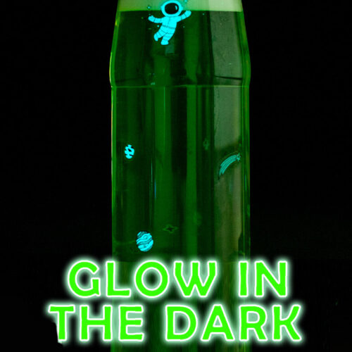 glowing tornado bottles glow in the dark